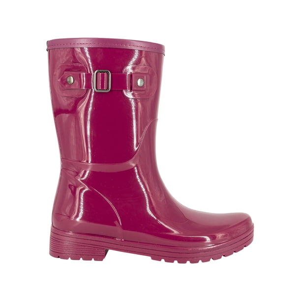 Bota de Agua con Polar Cressida Burdeo Alquimia