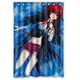 thumbnail image 1 of Cortina de ducha de Anime Lias Gimonty, juego de cortina de baño con ganchos, tamaño 48 x 72 pulgadas, 1 of 3
