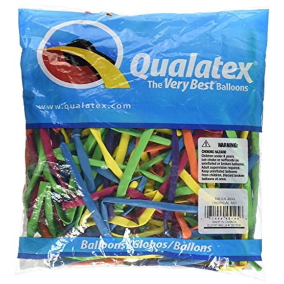 Globos Qualatex 150 cm Tropical 100 uds