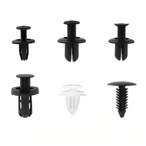 Genérico - Clip Broche Automotriz Reparación 100 Pzs Mas Herramientas