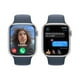 thumbnail image 4 of Apple Watch Series 9 (GPS) Caja Silver aluminio 45mm con Correa Storm Blue Sport - M/L, 4 of 5