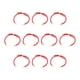 thumbnail image 4 of Pulsera Deslizante de Nailon Ajustable de 10 Hebras Que Hace Una Pulsera de Cordón Trenzado de 8,9 Pulgadas (22,5 Cm) , roja áurea roja, 4 of 4