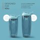 thumbnail image 5 of Botella batidora de proteínas Promixx PURSUIT Ceramic White 600 ml, 5 of 7