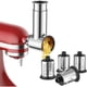 thumbnail image 1 of Accesorio Rallador Rebanador InnoMoon Acero Inoxidable KitchenAid 4 Cuchillas, 1 of 3