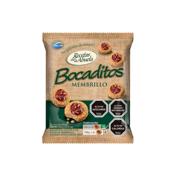 Galletas Holanda Bocado Membrillo Bolsa, 300 g