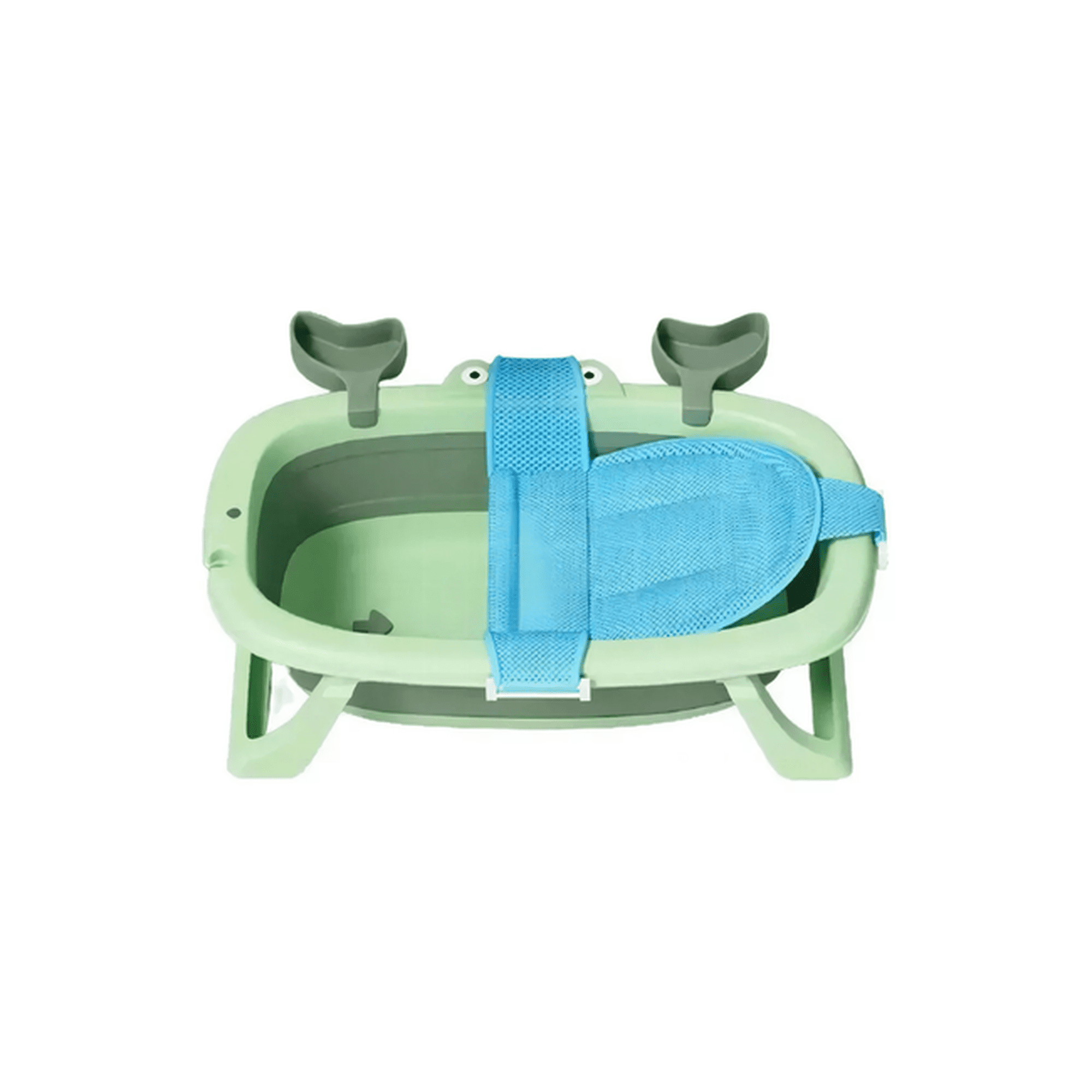 Genérico - Tina Cangrejo Plegable Con Malla Reforzada, Color Verde