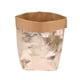 thumbnail image 2 of bolsa de papel kraft lavable planta flores bolsa de almacenamiento olla 13x13x23cm oro rosa, 2 of 5