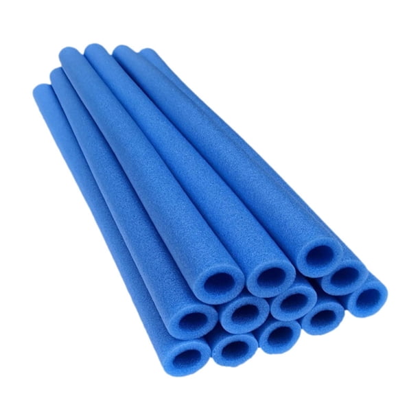 Paquete de 12 fundas de espuma para postes de trampolín, repuesto de acolchado portátil para postes de trampolín, para tubos de trampolín al aire libr
