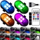 thumbnail image 1 of Luces LED inalámbricas para auto Hemei9319, 8 colores, control remoto, 1 of 8