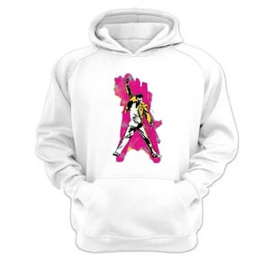 Genérico - Polerón Canguro Freddy Mercury Blanco Talla Xl Unisex