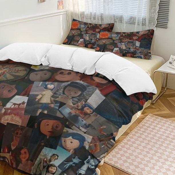 Photo Coraline Comforter Set Soft 3 Pcs Twin Bedding Sets Thicken for All Season