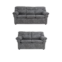 Muebles América - Living América 32 Cuero Auris Gris