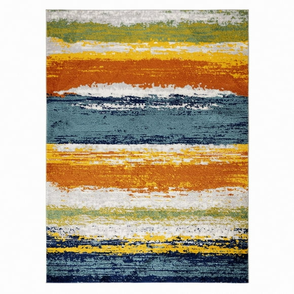 Alfombra Florida Verde 120 x 180 cm
