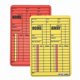 thumbnail image 1 of Juego de tarjetas de árbitro WriteOnCards.com 12 × 8 cm rojo/amarillo, 1 of 8