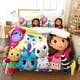 thumbnail image 1 of Gabbys Dollhouse Bedding Set Bed Set Aldult Kid Bedroom Duvetcover Sets Bed Sheet Set, 1 of 5
