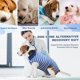 thumbnail image 4 of Traje de recuperación para perros PELUKOA, camiseta quirúrgica suave, azul, XXL, 4 of 7