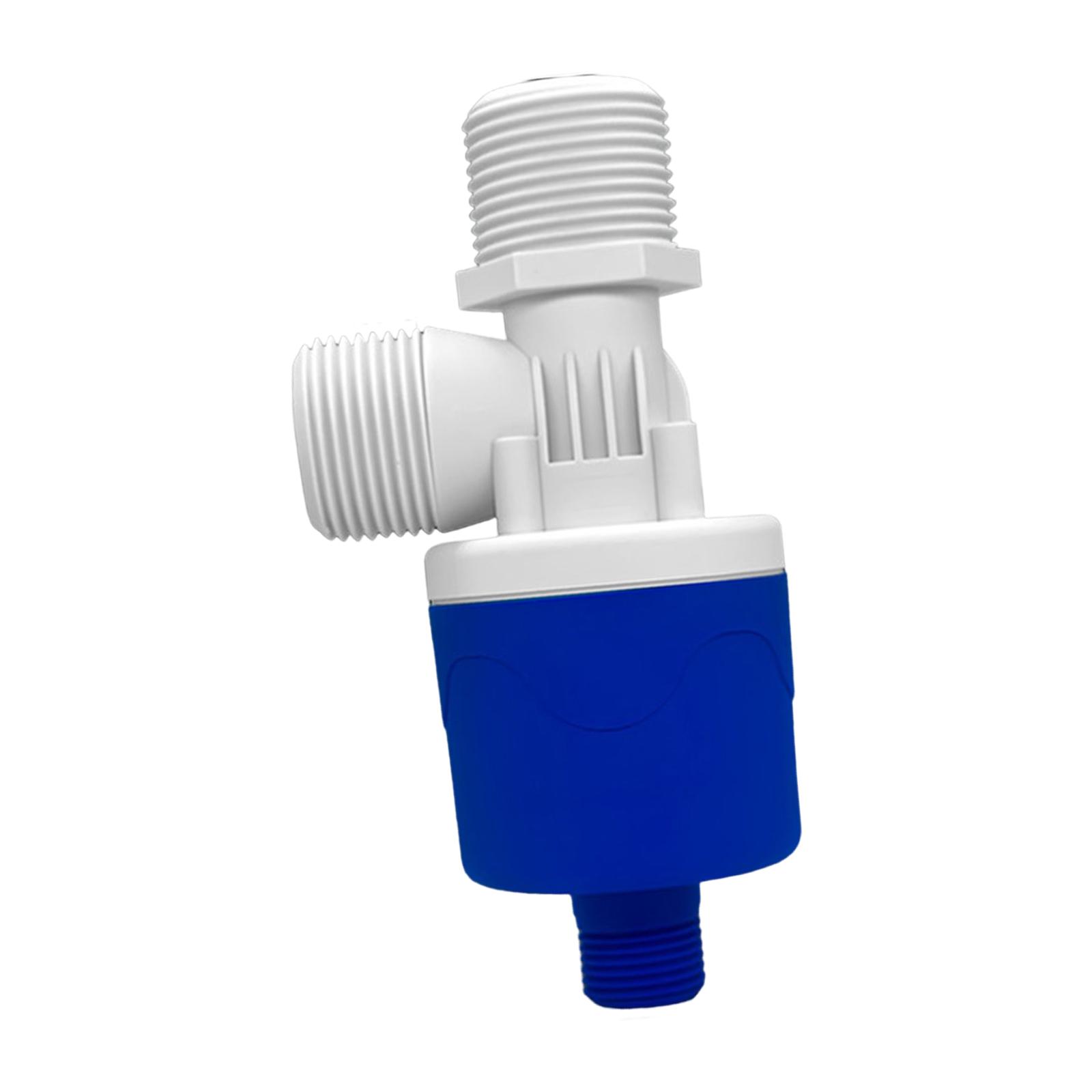 Magideal - Válvula De Flotador Automático Válvula De Agua Salida De Agua Grande Material Duradero Rosca Macho Control De Nivel De Agua Para Tanque De Agua Piezas Dn25 Entrada Superior B