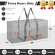 thumbnail image 2 of Bolsas de mudanza RMOHRO extra resistentes, grandes, paquete de 6, color gris, 2 of 9