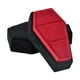 thumbnail image 3 of Caja De Joyería Con Forma De Ataúd, Caja De Almacenamiento De Joyas Para Colgantes, Amuletos, Regalos, Recuerdo De Fiesta, Caja De Anillos, Color Negro Y Rojo, 3 of 3