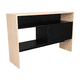 thumbnail image 3 of Mueble Arrimo Organizador 2 Puertas Bellagio Cartagena Y Wengue 80x120x35 Cm, 3 of 20