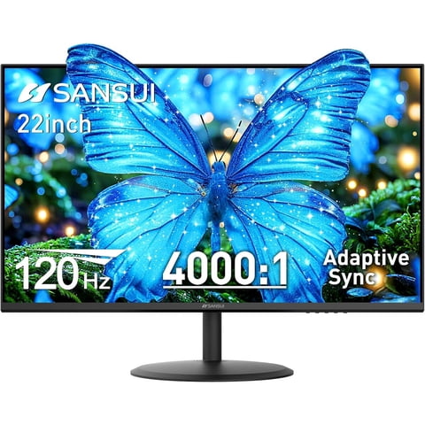 Monitor Sansui 22 Pulgadas Fhd 120Hz 40001 Hdmi Sync