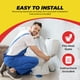 thumbnail image 5 of Repuesto de bisagra para asiento de inodoro Qualihome de plástico blanco, 5 of 9