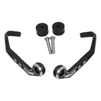 Magideal - Protectores De Palanca De Embrague De Freno De Motocicleta, Protección Contra Caídas, Protector De Manillar, Para Reemplaza Piezas , Negro