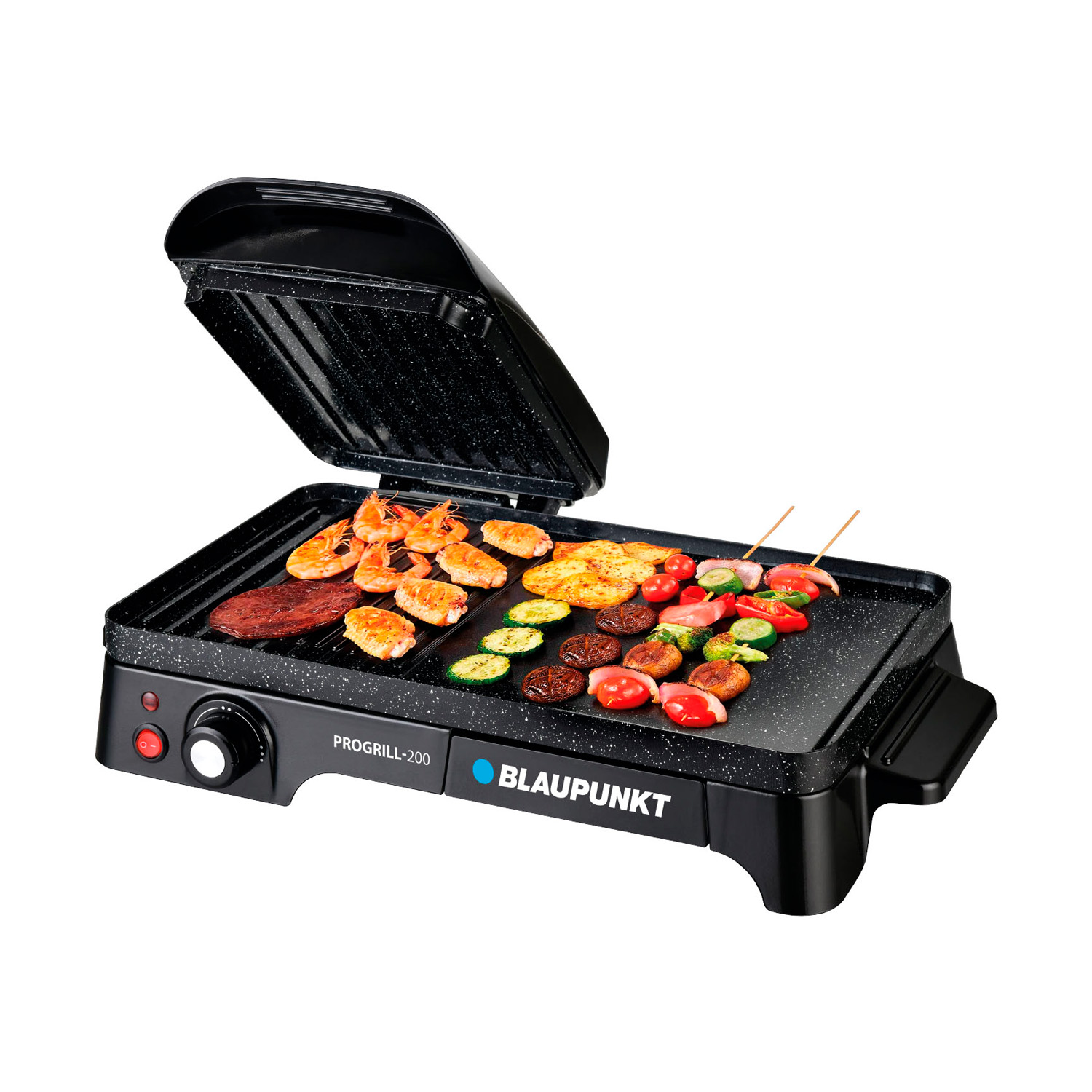 Parrilla Electrica 2 En 1 Blaupunkt Progrill 200 Ceramica