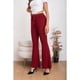 thumbnail image 2 of Pantalon Calza Mujer Flare Lanilla Tiro Alto Full Elasticado 5050, 2 of 4