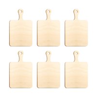 Bothyi - Mini Tabla De Cortar De Madera Para Servir En La Cocina Del Hogar, 6 Uds., 23X14Cm