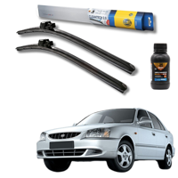 Plumillas Hella Cleantech Para Hyundai Accent 2001-2005