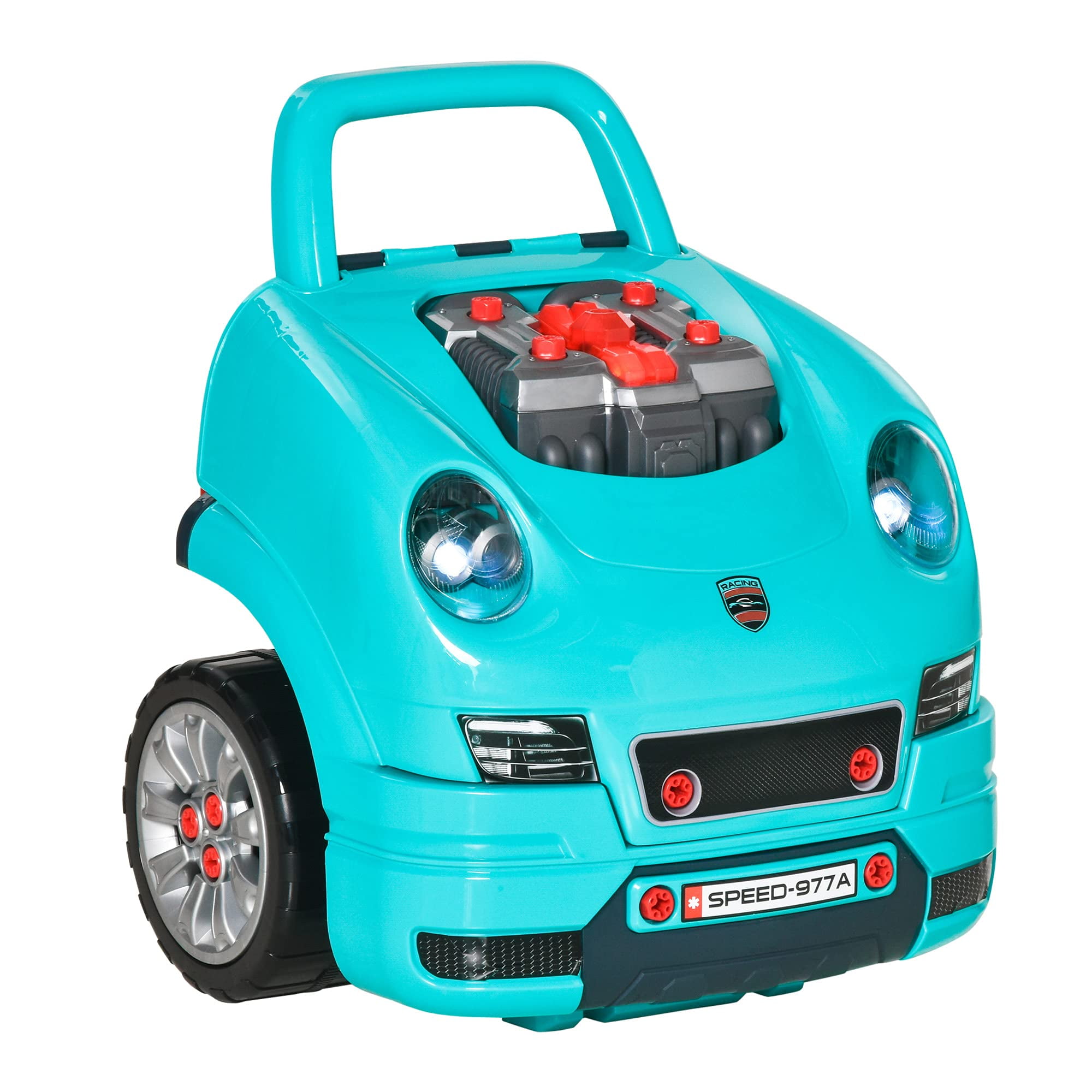 Juguete De Motor De Camión Para Niños Qaba Kids Mechanic Juego De Reparación De Automóviles 3-5 Años