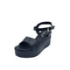 thumbnail image 4 of Sandalia Ecocuero ZAZ83 Negro Mujer, 4 of 5