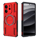 thumbnail image 3 of Funda FOXDOCK para Xiaomi Redmi Note 14 4G , magnética, resistente a golpes, con soporte, unisex, carga inalámbrica, 3 of 4