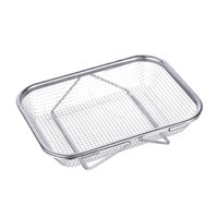 Bothyi - Sobre La Cesta De Drenaje De Frutas Y Vegetales Del Fregadero Para El Secado Colocando 33.5X24.2X7.5Cm