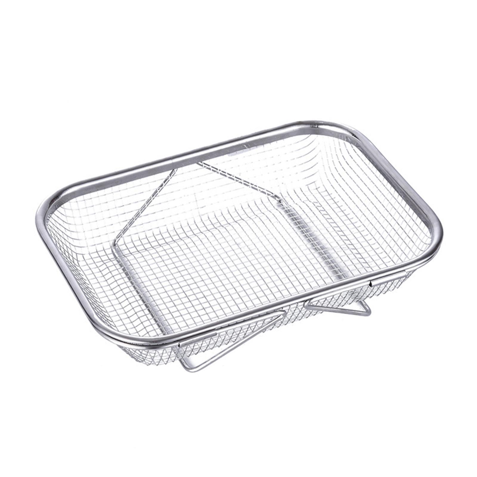 Bothyi - Sobre La Cesta De Drenaje De Frutas Y Vegetales Del Fregadero Para El Secado Colocando 33.5X24.2X7.5Cm