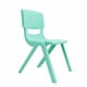 thumbnail image 1 of Kidscool Silla Infantil Apilable Ergonómica de Plástico Reforzado Verde 34x38x52 cm, 1 of 3