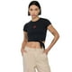 thumbnail image 1 of Polera Mujer Manga Corta Nudo Negro Corona, 1 of 5