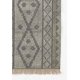 thumbnail image 2 of Area Rug Momeni Bristol de lana y algodón tejida a mano, color gris, 60 x 90 cm, 2 of 9