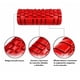 thumbnail image 3 of Rodillo De Masaje Foam Roller Texturizado 14x33 cm Para Yoga Pilates Fitness Rojo, 3 of 3