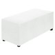 thumbnail image 1 of Funda de otomana elástica rectangular para longitud de 51"-63", X-Large, Blanco, 1 of 7