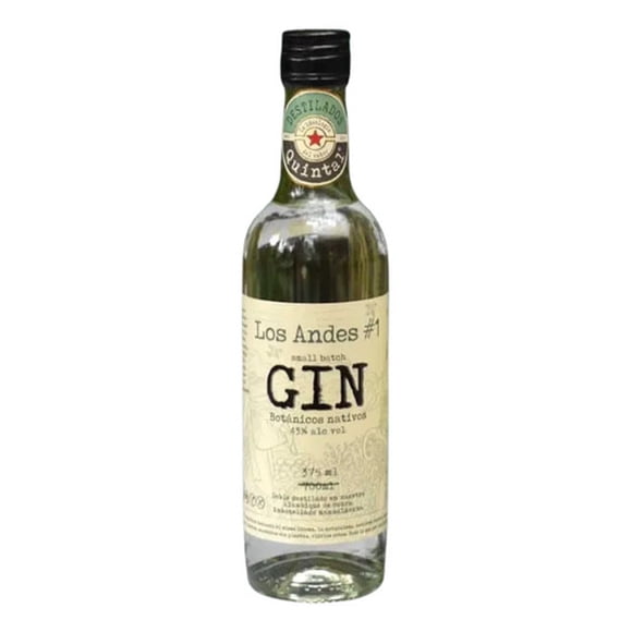 Quintal - Gin Los Andes #1 Botánicos Nativos - 375 Ml Botánicos Nativos