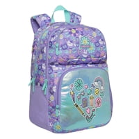 Mochila Infantil Niña Fantasy Emoticones Lila Head