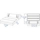 thumbnail image 5 of Asiento de ducha de la marca ALFI ABS14-BN de madera natural, 13,6 de largo x 13 de ancho x 4,25 de, 5 of 8