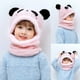 thumbnail image 3 of Gorro Con Cuello Para Niño/a Diseño Osito, Invierno Talla M Rosado, 3 of 3
