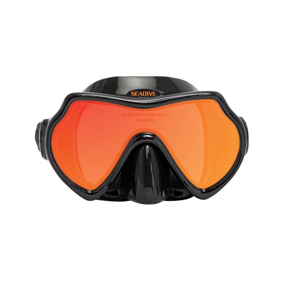 Máscara de buceo SeaDive Eagleye RayBlocker HD con purga