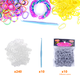 thumbnail image 2 of Kit de repuesto para bandas de telar de goma de colores, regalo DIY para niñas y niños, y manualidad para hacer pulseras para niños y campamentos., 2 of 6