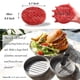 thumbnail image 3 of Prensa para Hamburguesas Meykers de Aluminio Antiadherente con 100 Papeles, 3 of 6
