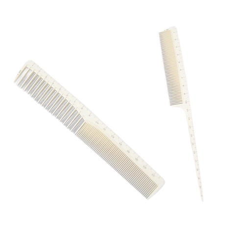 Ioensy - Juego De 2 Peines Portátiles Para Cortar El Pelo, Ideales Para El Hogar Y La Oficina.