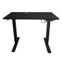 Global Latin Group - Escritorio Ajustable Automático 140X60Cm Altura Regulable Negro